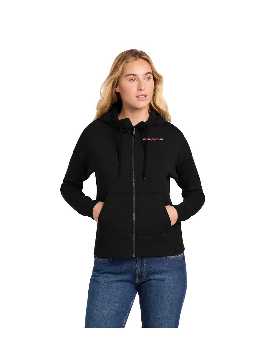 FabACab-decorated full-zip hoodie